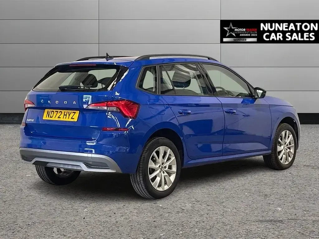 Used Skoda Kamiq SE 150 HP (110 kW) 2023 Blue SUV