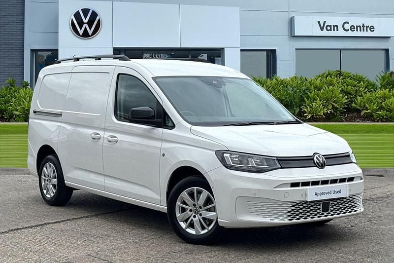 White Used 2024 VW Caddy Maxi Pro MPV | £20,991 (Super price) - Image 1/4