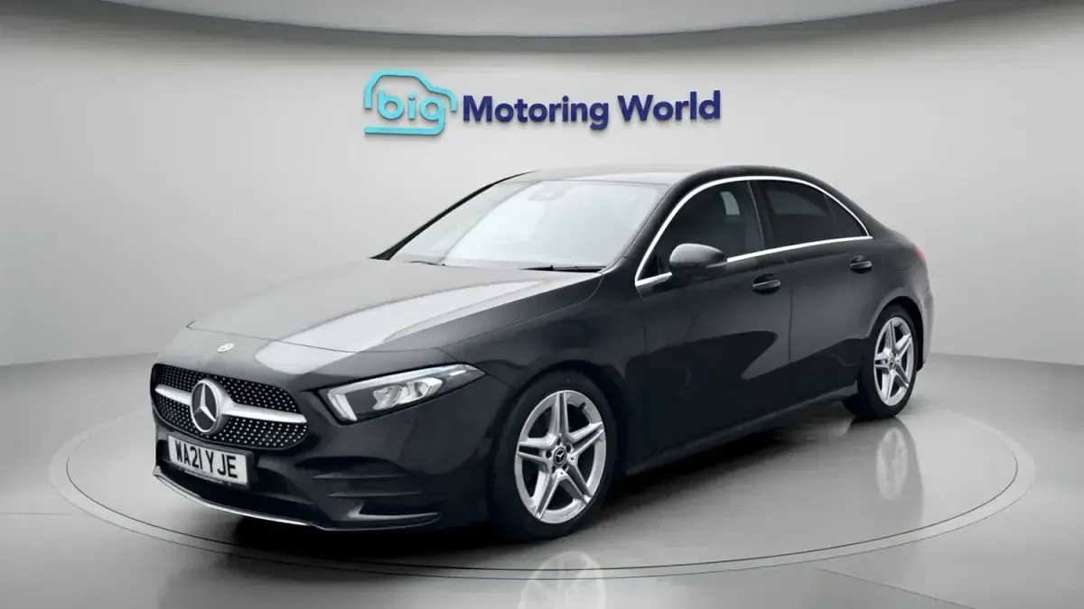 Used Mercedes A220 AMG line 190 HP (139 kW) 2020 Black Sedan