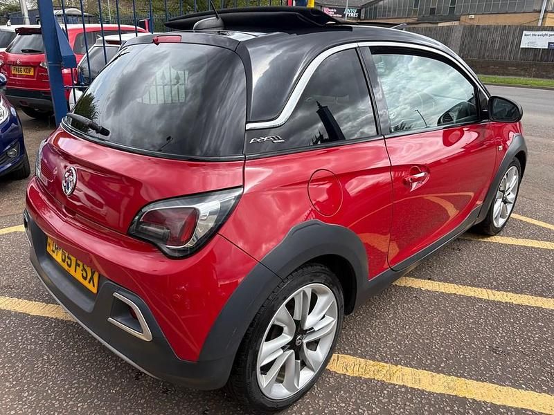 Used Vauxhall Adam Rocks 70 HP (51 kW) 2016 Red Hatchback