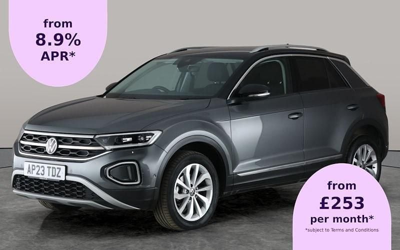 Grey Used 2023 VW T-Roc Style SUV | £18,899 (Good price) - Image 1/2