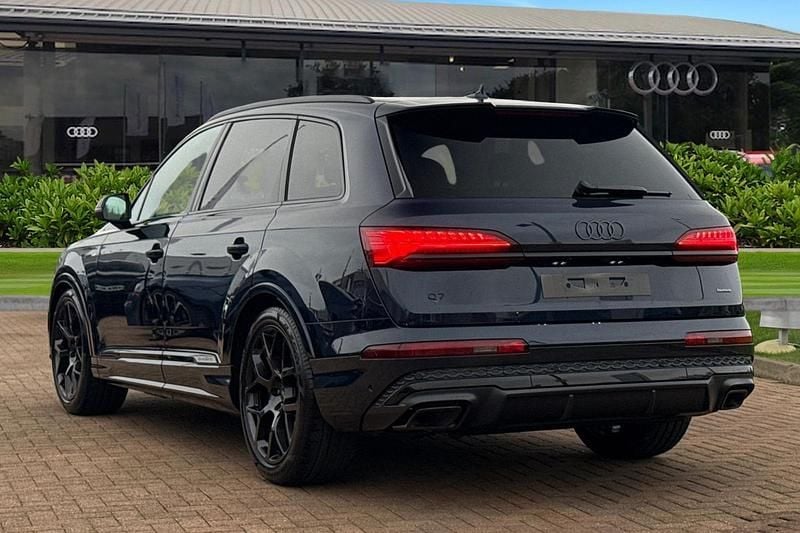 New Audi Q7 Black Edition 2025 Blue SUV