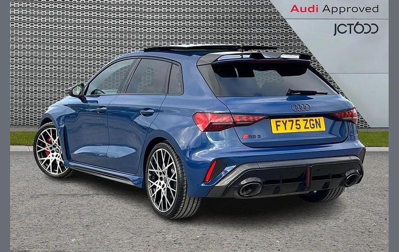 New Audi RS3 Comfort 394 HP (289 kW) 2025 Blue Sedan