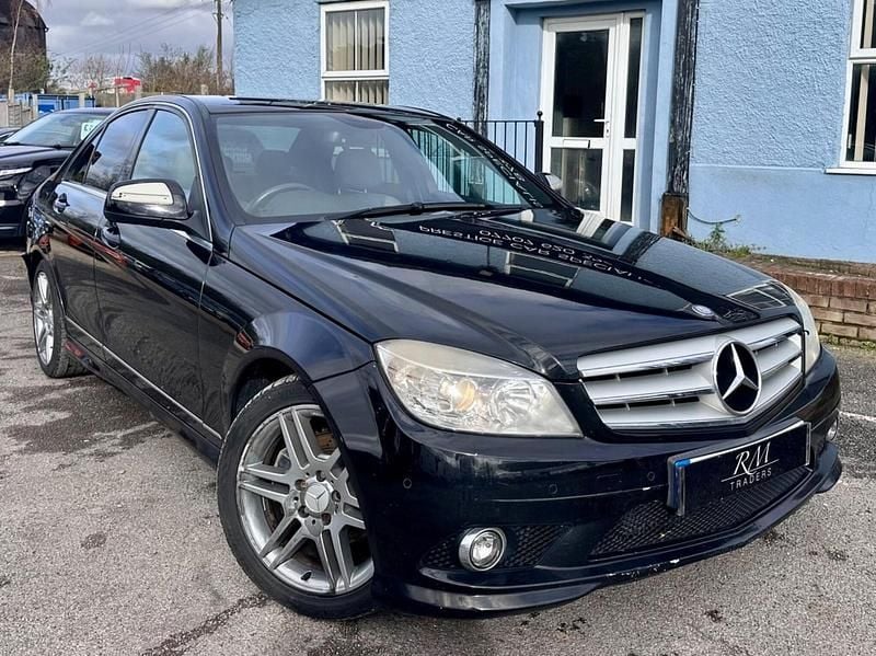 Used Mercedes C200 2008 Black Sedan