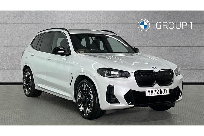 White Used 2023 BMW iX3 M Sport SUV | £31,990 (Fair price) - Image 1/4