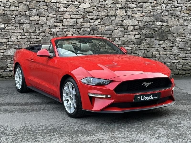 Used Ford Mustang Convertible 285 HP (209 kW) 2018 Red Cabriolet