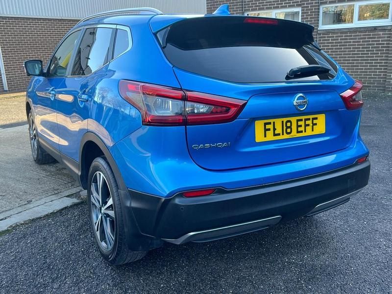 Used Nissan Qashqai N-Connecta 2018 Blue SUV