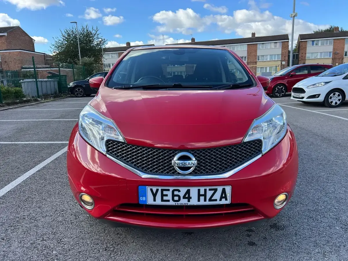 Used Nissan Note Acenta Premium 80 HP (58 kW) 2014 Red Hatchback