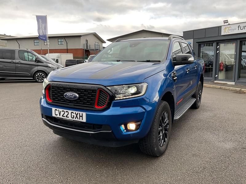 Used Ford Ranger 213 HP (156 kW) 2022 Blue Pickup