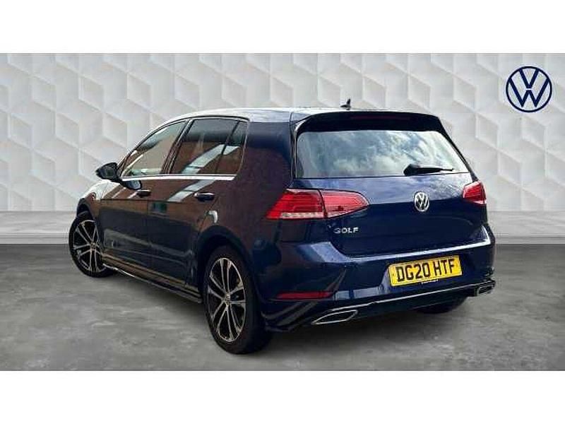 Used VW Golf VII R-line Edition 150 HP (110 kW) 2020 Blue Hatchback
