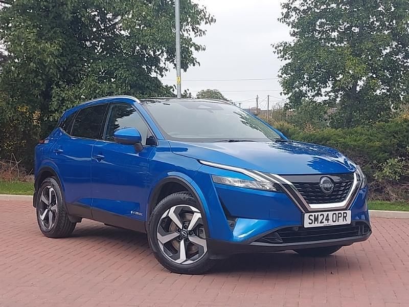 Blue Used 2024 Nissan Qashqai N-Connecta SUV | £23,298 (Good price) - Image 1/4