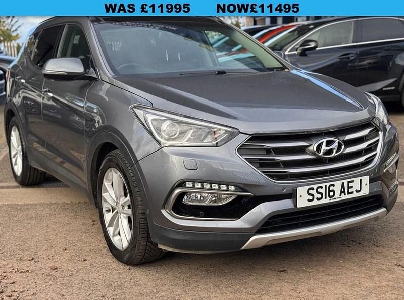 Used Hyundai Santa Fe Premium SE 200 HP (147 kW) 2016 Silver SUV