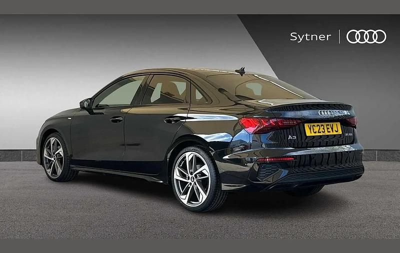 Used Audi A3 Comfort 150 HP (110 kW) 2023 Black Sedan