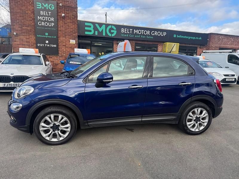 Used Fiat 500X Pop Star 110 HP (80 kW) 2016 Blue SUV