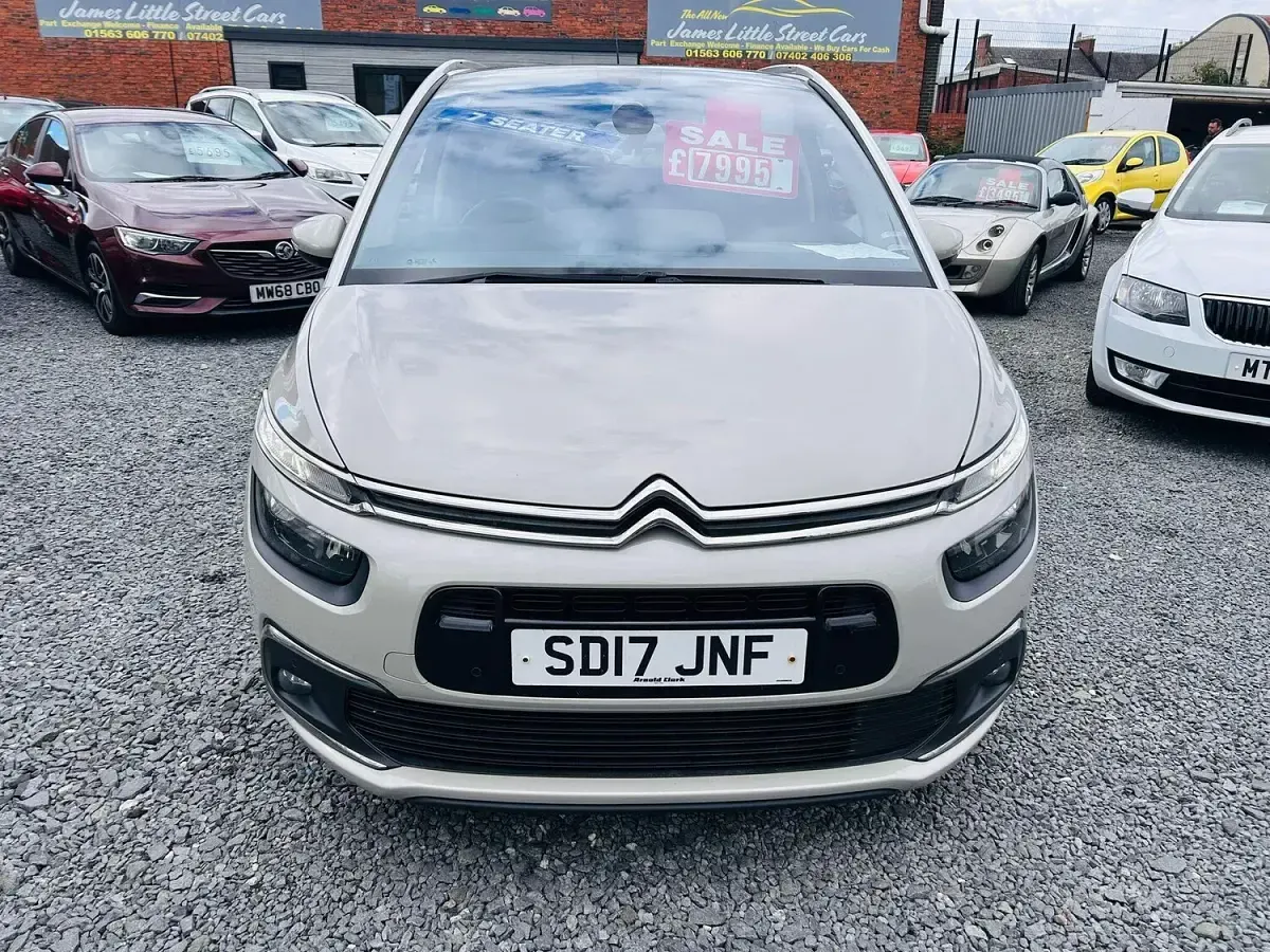 Used Citroën Grand C4 Picasso Flair 120 HP (88 kW) 2017 Beige MPV