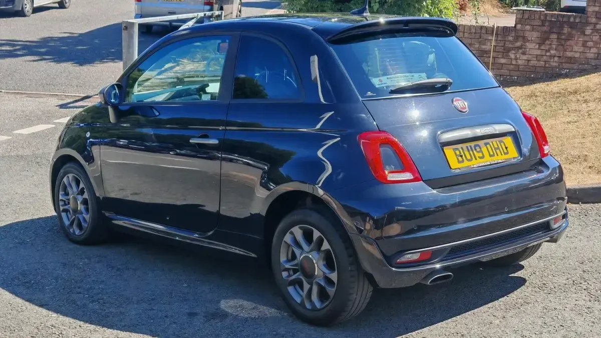 Used Fiat 500 S 69 HP (50 kW) 2019 Black Hatchback