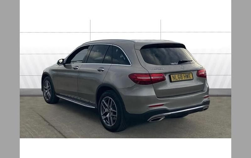 Used Mercedes GLC250 AMG Line Premium 211 HP (155 kW) 2018 Silver SUV