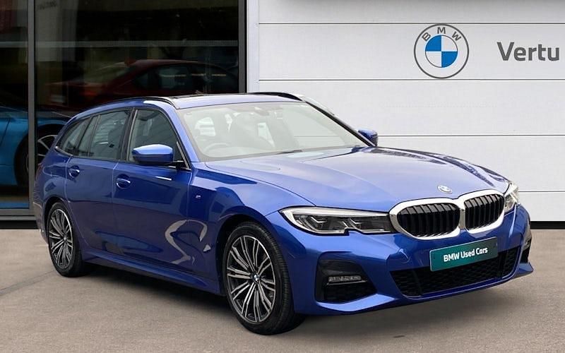 Used BMW 320 M Sport 184 HP (135 kW) 2022 Blue Estate