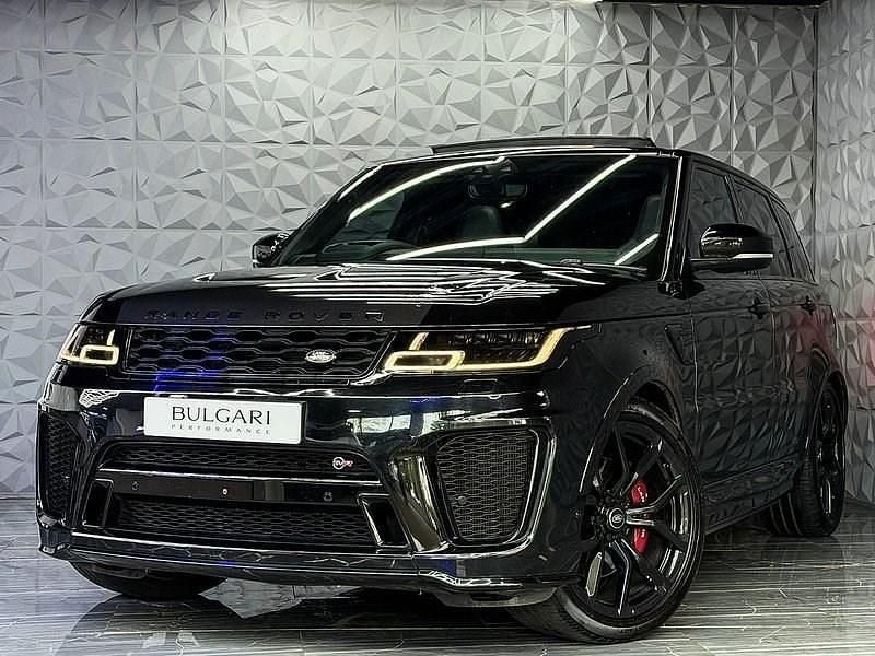 Black Used 2018 Land Rover Range Rover Sport SVR SUV | £34,995 (A bit pricey) - Image 1/4