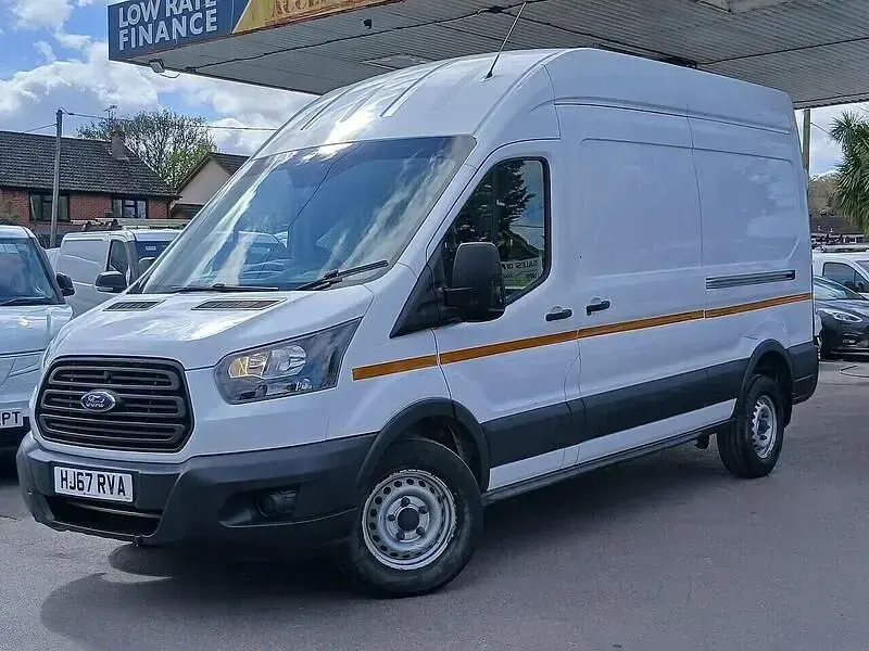 Second-hand Ford Transit 130 CP (95 kW) 2017 Alb Van