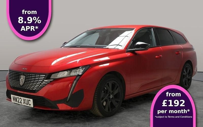 Red Used 2022 Peugeot 308 Active Premium Estate | £13,928 (Super price) - Image 1/3
