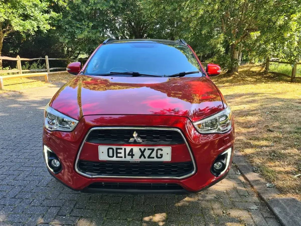 Used Mitsubishi ASX 116 HP (85 kW) 2014 Red SUV