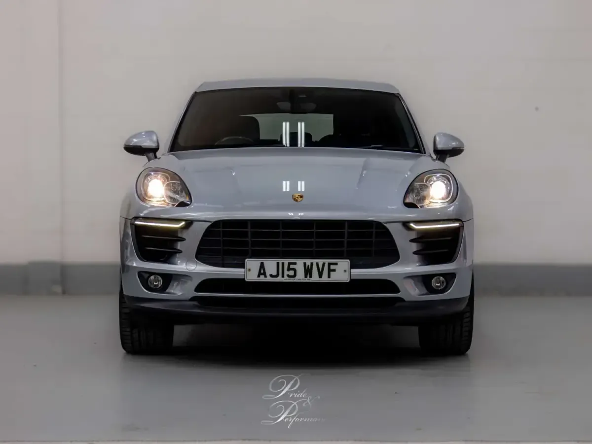 Używany Porsche Macan S 2015 Srebrny SUV