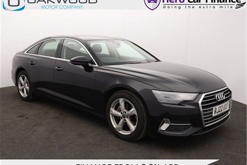 Black Used 2022 Audi A6 Sport Sedan | £25,423 (Good price) - Image 1/4