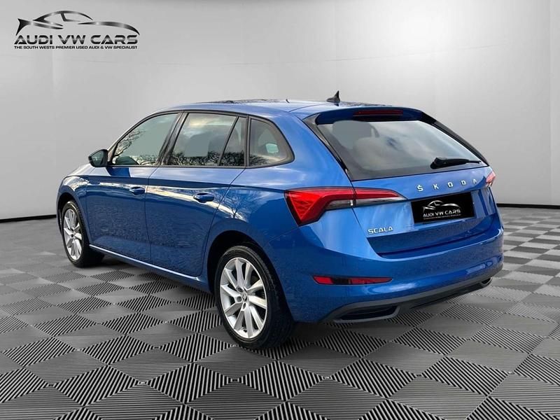 Used Skoda Scala SE L 150 HP (110 kW) 2023 Blue Hatchback
