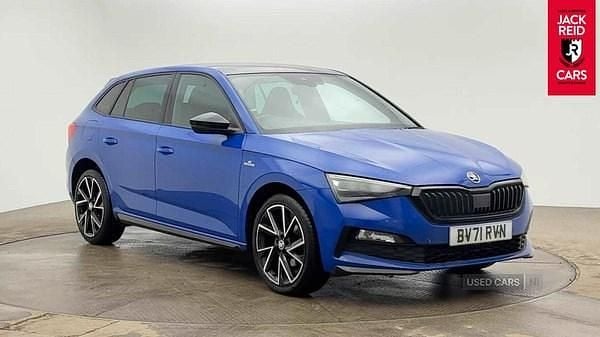 Used Skoda Scala Monte Carlo 2022 Blue Hatchback