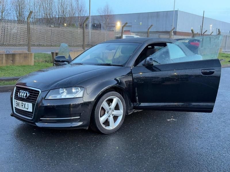 Used Audi A3 Cabriolet 105 HP (77 kW) 2011 Black Cabriolet