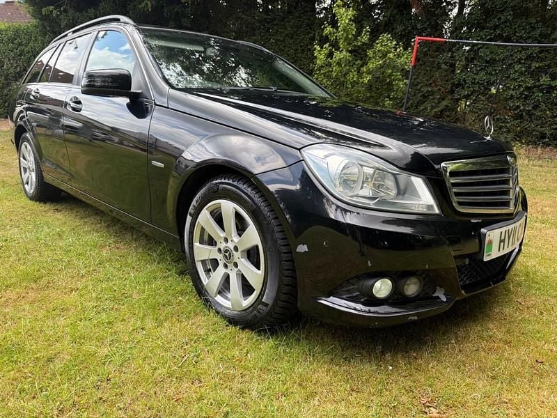 Black Used 2011 Mercedes C200 Edition 1 Estate | £4,995 (Fair price) - Image 1/4