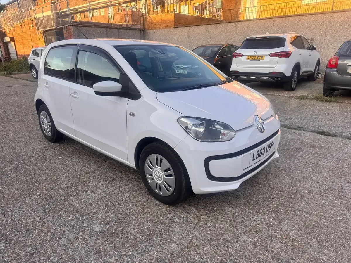 Used VW up! 2014 White Hatchback