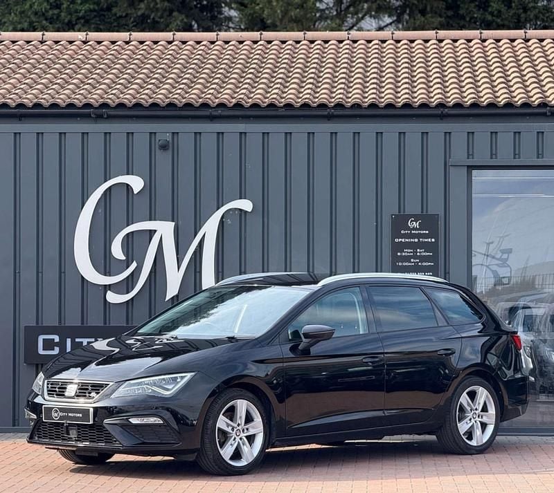 Black Used 2018 Seat Leon FR Estate | £8,790 (Good price) - Image 1/4