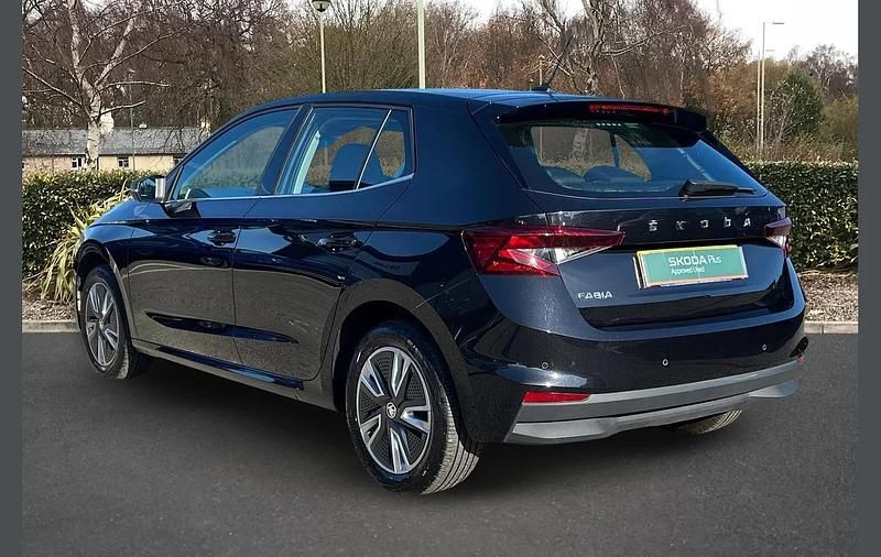 Used Skoda Fabia SE L 108 HP (79 kW) 2023 Black Hatchback