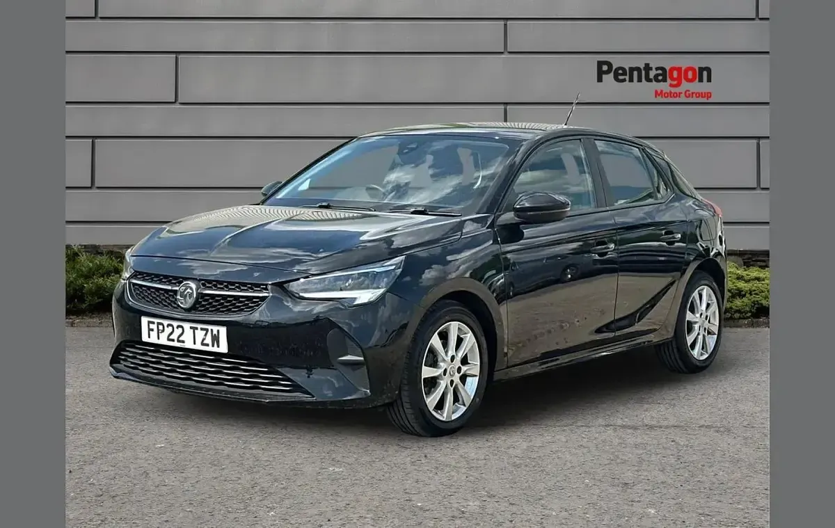 Used Vauxhall Corsa Edition 73 HP (53 kW) 2022 Black Hatchback