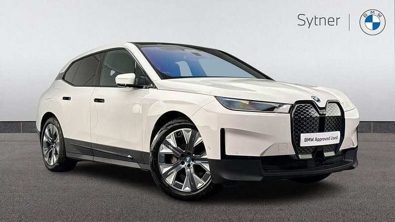 Used BMW iX Sport Line 236 kW (322 HP) 2022 White SUV