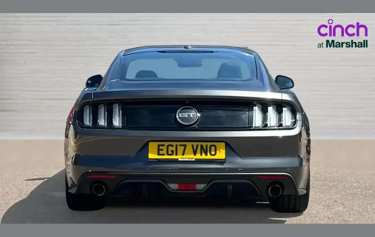 Used Ford Mustang GT 416 HP (305 kW) 2017 Grey Coupe