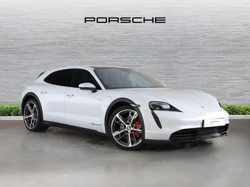 Grey Used 2022 Porsche Taycan Cross Turismo Sedan | £59,900 (Fair price) - Image 1/4