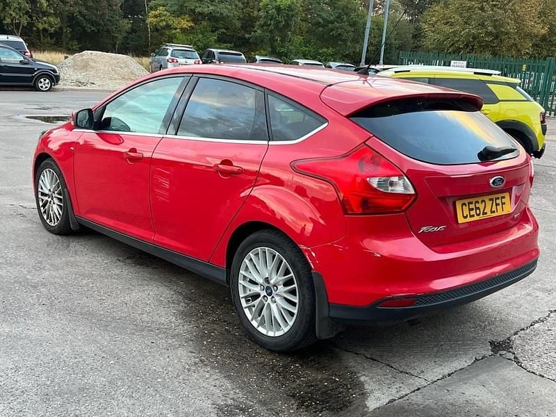 Red Used 2012 Ford Focus Zetec Hatchback | £2,500 (Good price) - Image 1/4