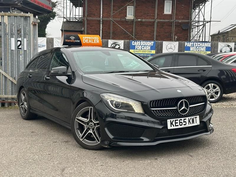 Used Mercedes CLA220 Shooting Brake AMG 177 HP (130 kW) 2016 Black Estate