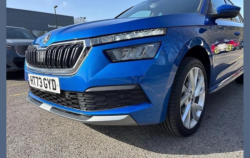 Used Skoda Kamiq SE L Executive 110 HP (80 kW) 2024 Blue SUV