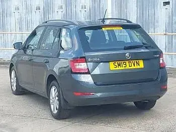 Used Skoda Fabia SE 95 HP (69 kW) 2019 Grey Hatchback