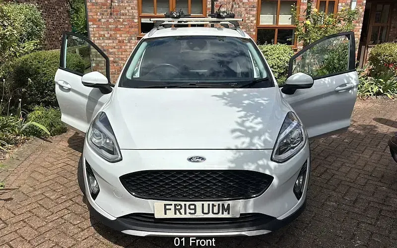 Used Ford Fiesta Active 101 HP (74 kW) 2019 White Hatchback