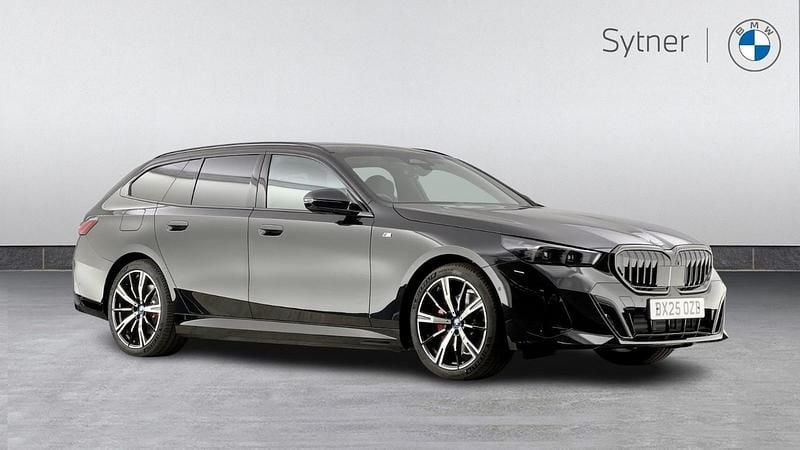 Black Used 2025 BMW 530e M Sport Estate | £50,000 - Image 1/4