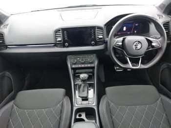 Used Skoda Karoq SportLine 150 HP (110 kW) 2024 Silver SUV
