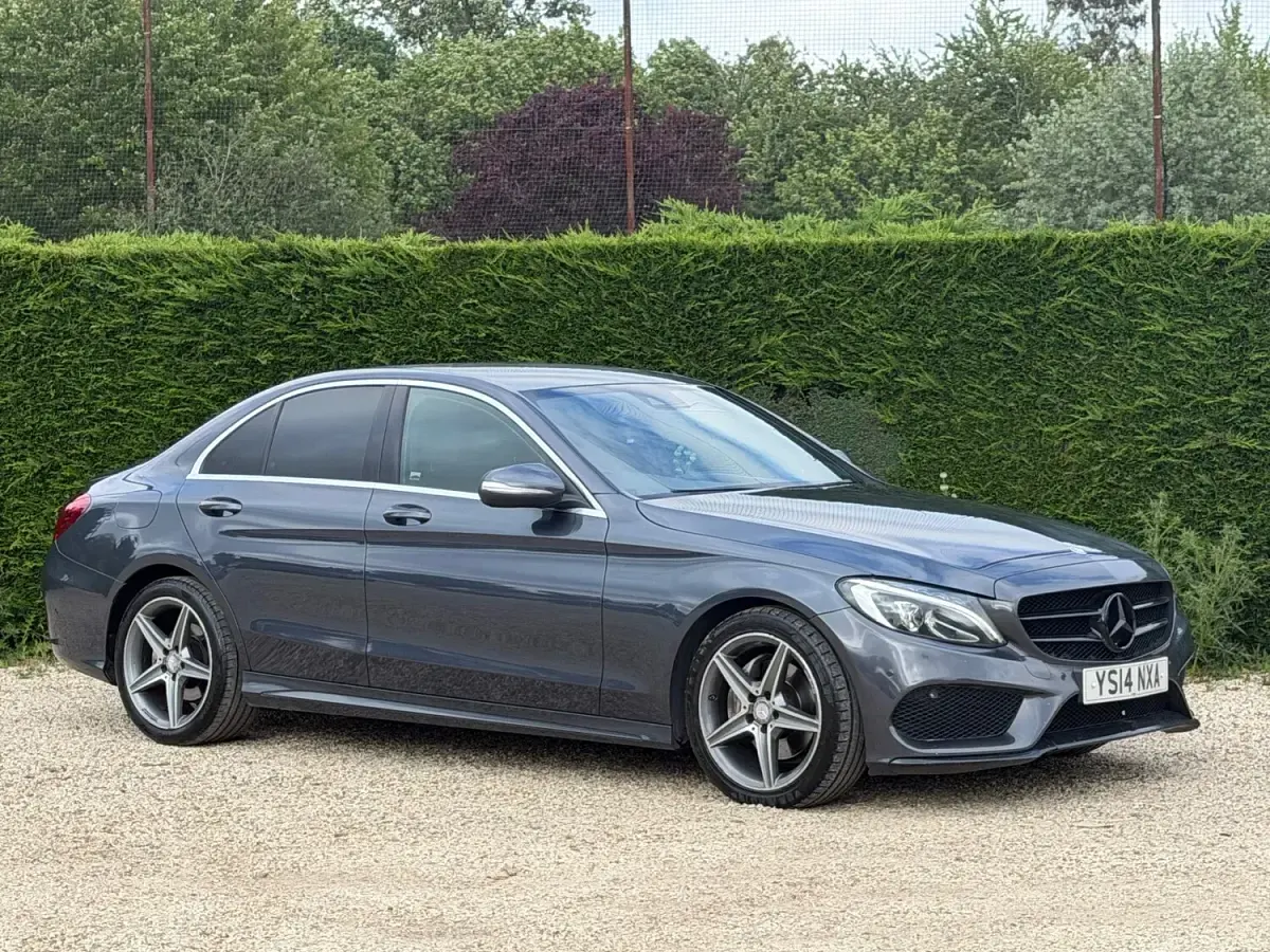Used Mercedes C220 AMG line 2014 Grey Sedan