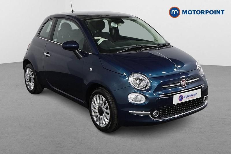 Blue Used 2023 Fiat 500 Hatchback | £9,799 (Fair price) - Image 1/4