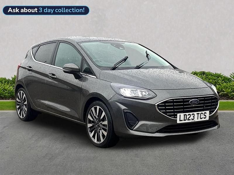 Grey Used 2023 Ford Fiesta Titanium X Hatchback | £14,499 - Image 1/4