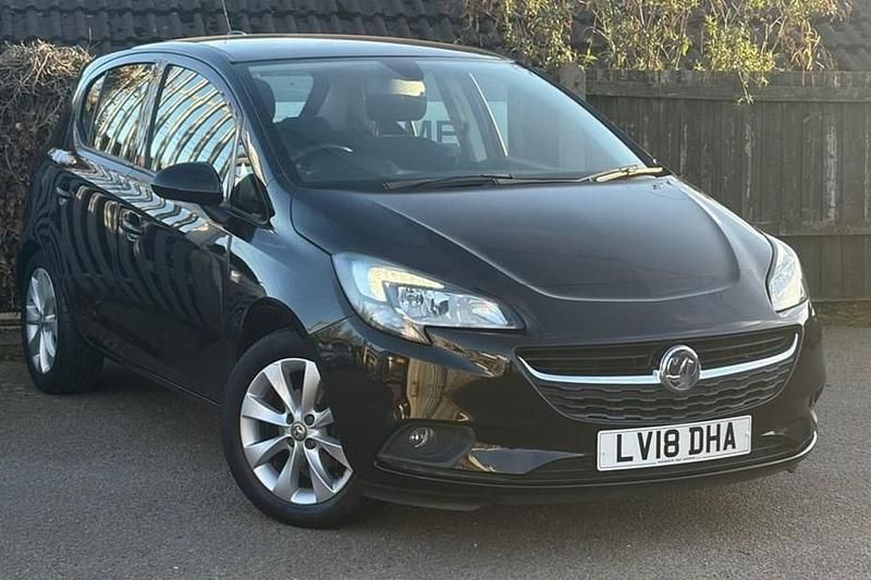 Used Vauxhall Corsa 90 HP (66 kW) 2018 Black Hatchback